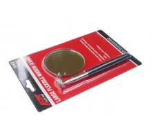 Зеркало досмотра телескопическое 83мм на держателе 274-760мм JTC